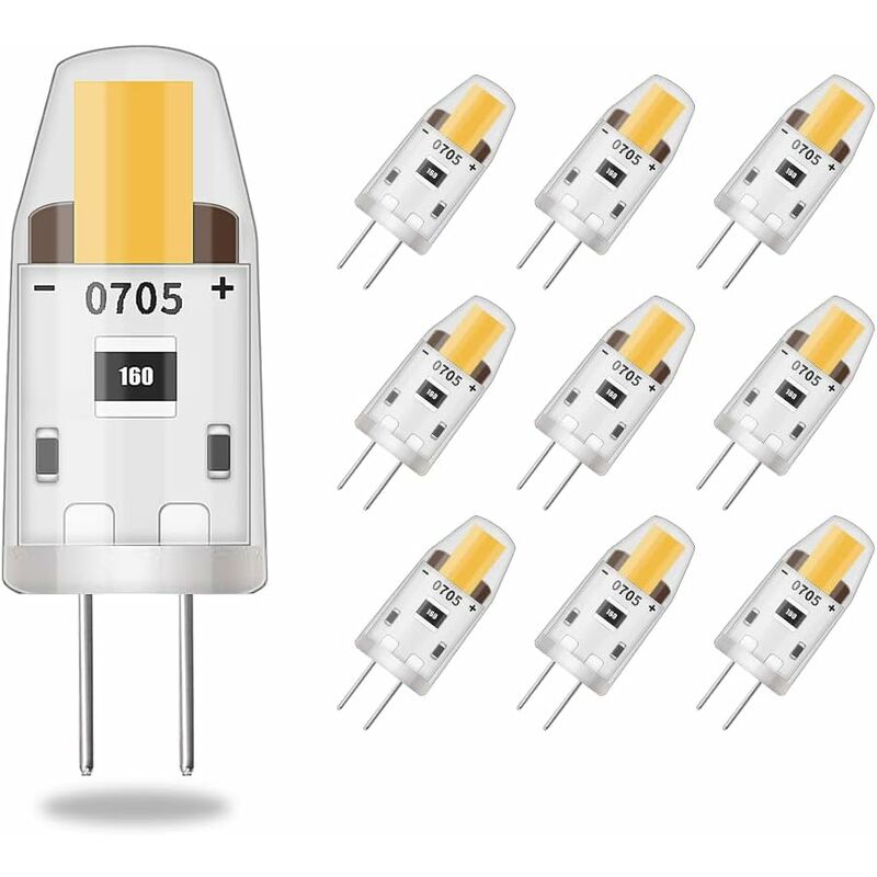 LED G4 Dimmable Light Bulbs,3W Equivalent 30W Halogen Lamp,95Lm Warm White Energy Saving Bulb,No Flicker,Dc 12V,G4 - Image 1