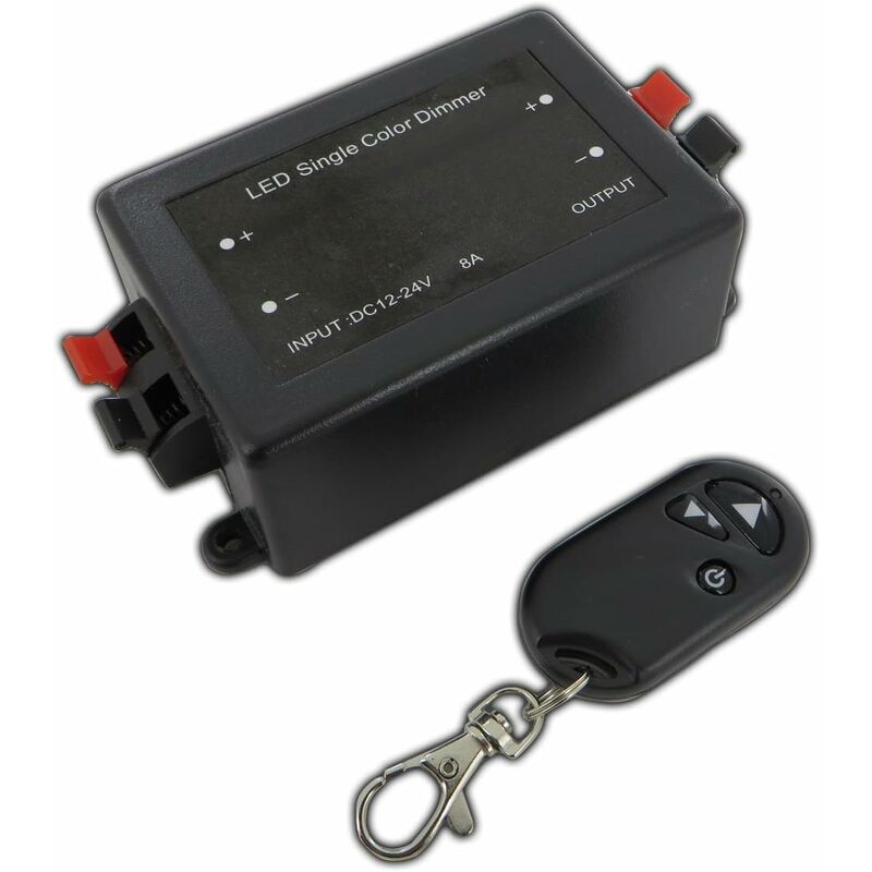 12V Wireless LED LED Dimmer Switch With Remote Control, For All Types Of Dimmable LED Bulbs. [Energy Class A] - Image 1