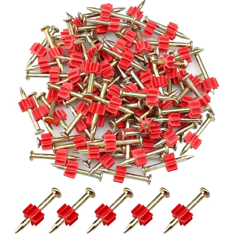 90 pcs Cement Nails Anti-Corrosion Masonry Nails Masonry Nails For Steel Plate, Concrete, Wood Board, Diy And Home - Image 2
