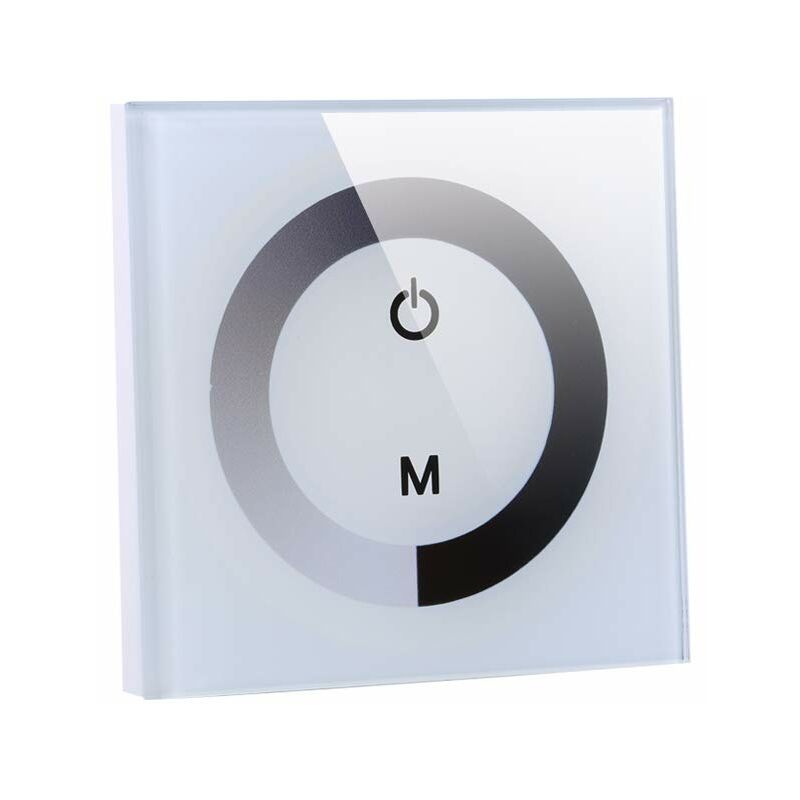 Wall Touch Light Switch, LED Light Dimmer Brightness Controller, Single Color Touch Panel For LED Strip Light - Image 1