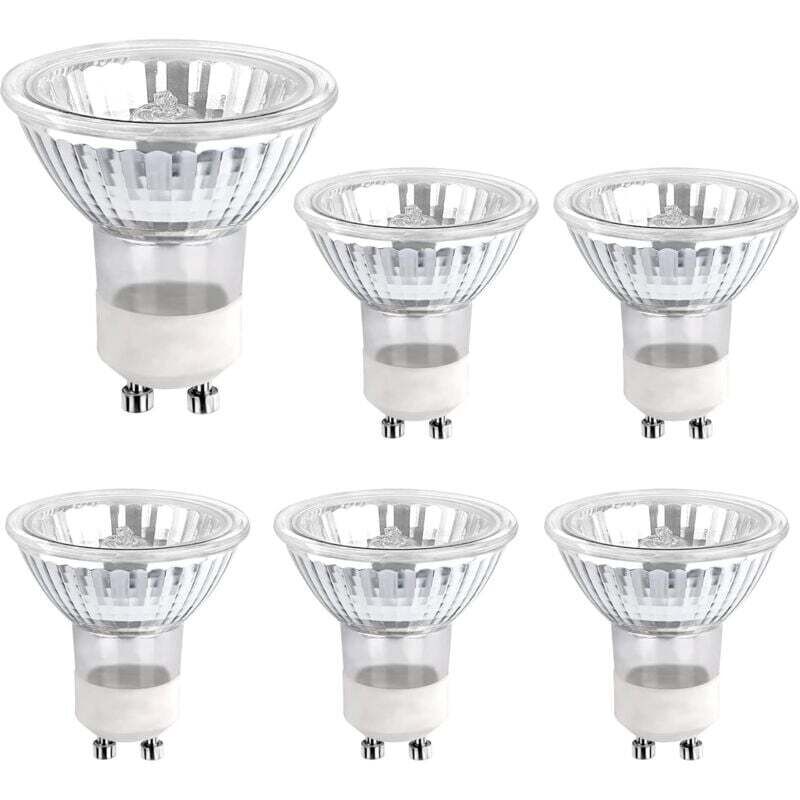 Halogen Bulb Gu10 35W 230V, 380Lm Warm White 2700K, Dimmable Halogen Spot Bulb, For Cabinet Light, Display Lights, Pack - Image 1