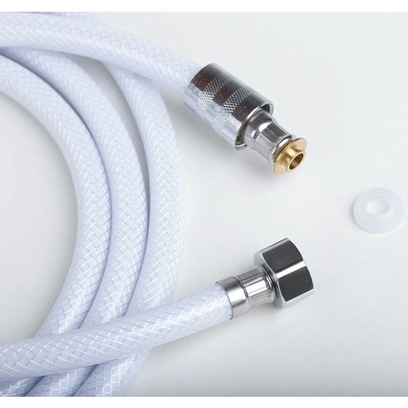 Pvc Shower Hose 2M, Universal Replacement, G1/2 Hose, High Pressure Resistance, Flexible And Anti-Breakage. - Image 3