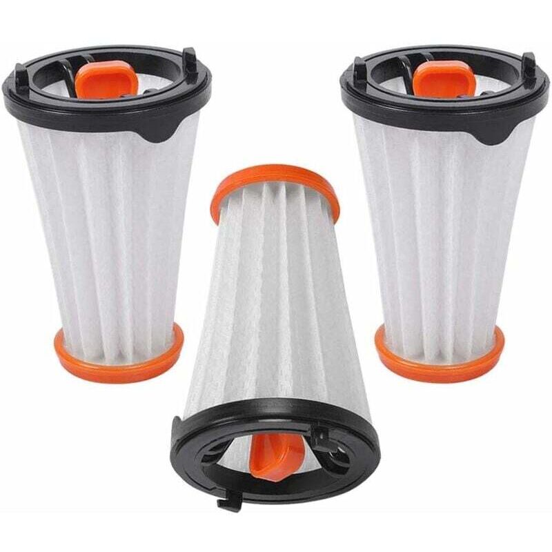 Pack Of 3 Replacement Filters For Aeg/Electrolux Rapido And Ergorapido Vacuum Cleaners Replaces Aeg Aef 144 / - Image 1