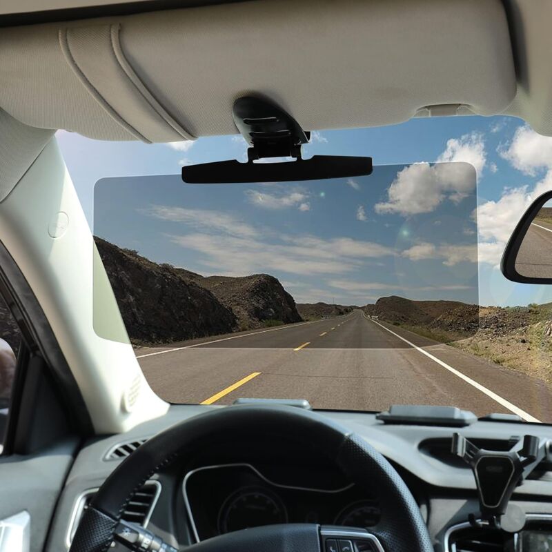 Car Sun Visor Extender, Car Sun Visor Extender Adjustable Car Sun Visor Extension Anti-Glare, For All Cars, Vans And - Image 1
