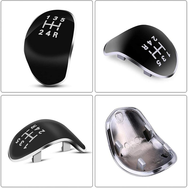 5 Speed Gear Shift Knob Cap, 5 Speed Gear Shift Knob, Car Gear Shift Knob Ball Head Cap Compatible With Ford Fiesta - Image 4