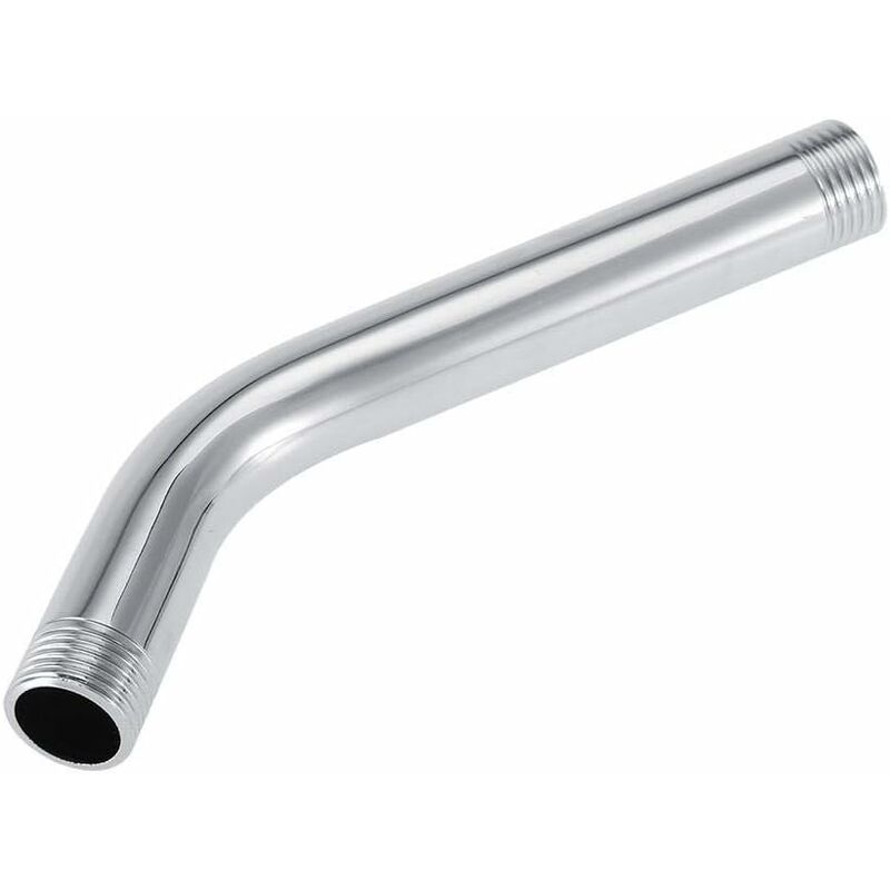 Shower Extension, Stainless Steel Shower Arm Wear-Resistant Rustproof Wall Mounted Handheld Extension Arm Bathroom Hose - Image 1