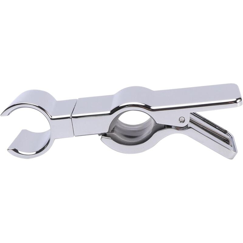 Shower Head Holder For Slide Bar, Universal 22-25Mm Rail Head Bracket Holder For Slide Bar Slider Clamp Bathroom - Image 1