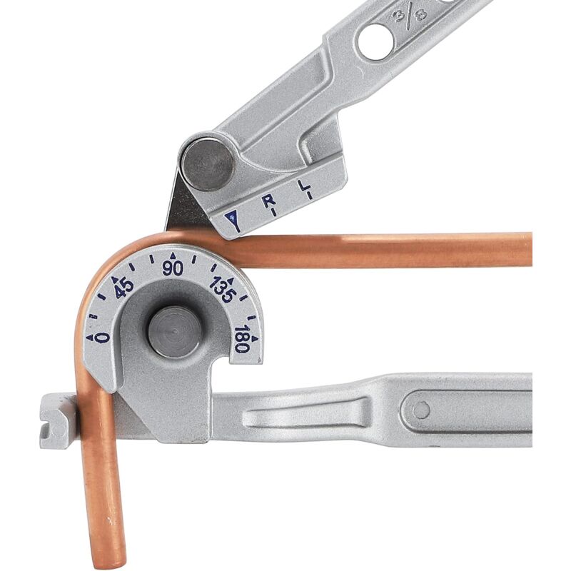 3 In 1 Manual Tube Bender 1/4'' 5/16'' 3/8'' 0-180° Bending Tools For Copper, Brass, Aluminum And Soft Metal - Image 1