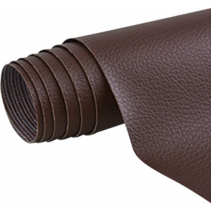 Leather Repair Patch, 1 ROll Self Adhesive Pu Leather Repair Patch First Aid Kit For Car Seat Sofa Furniture Jackets - Image 1