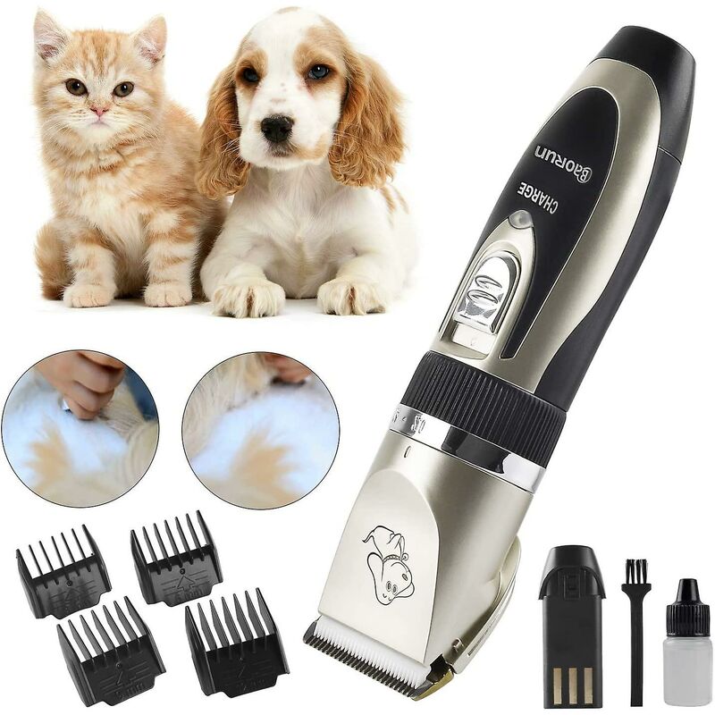 Professional Dog Cat Clipper Animal Clipper Professional Clipper For Dog And Cat Ceramic Blades Rechargeable Wire With - Image 1
