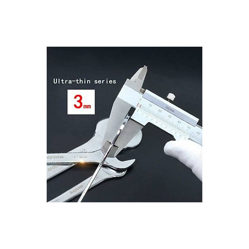 Double Ended Open End Wrench - 11 X 13Mm - Ultra Thin - For Use In Limit Conditions - Image 1