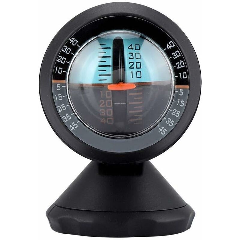 Car Inclinometer - Vehicle Slope Level Indicator Tilt Meters Gauge ROad Safety Instrument - Image 1