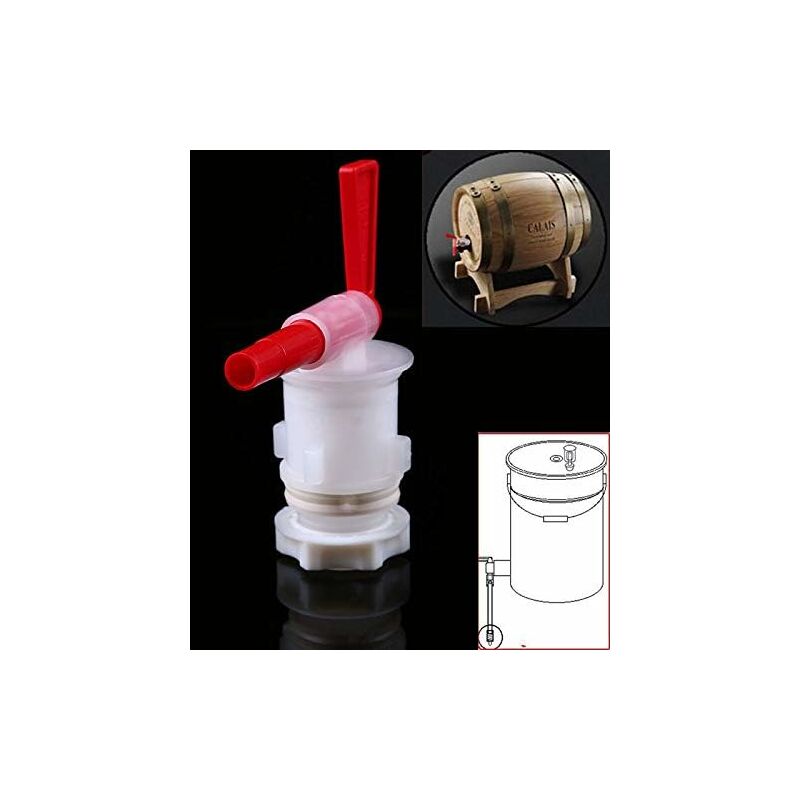 4 Pack Plastic Spigots For Craft Beer Bottling Bucket - Image 4