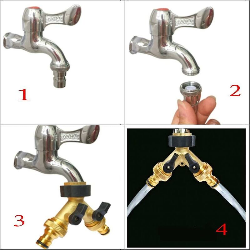2 Way Y-Shaped Diverter For 3/4