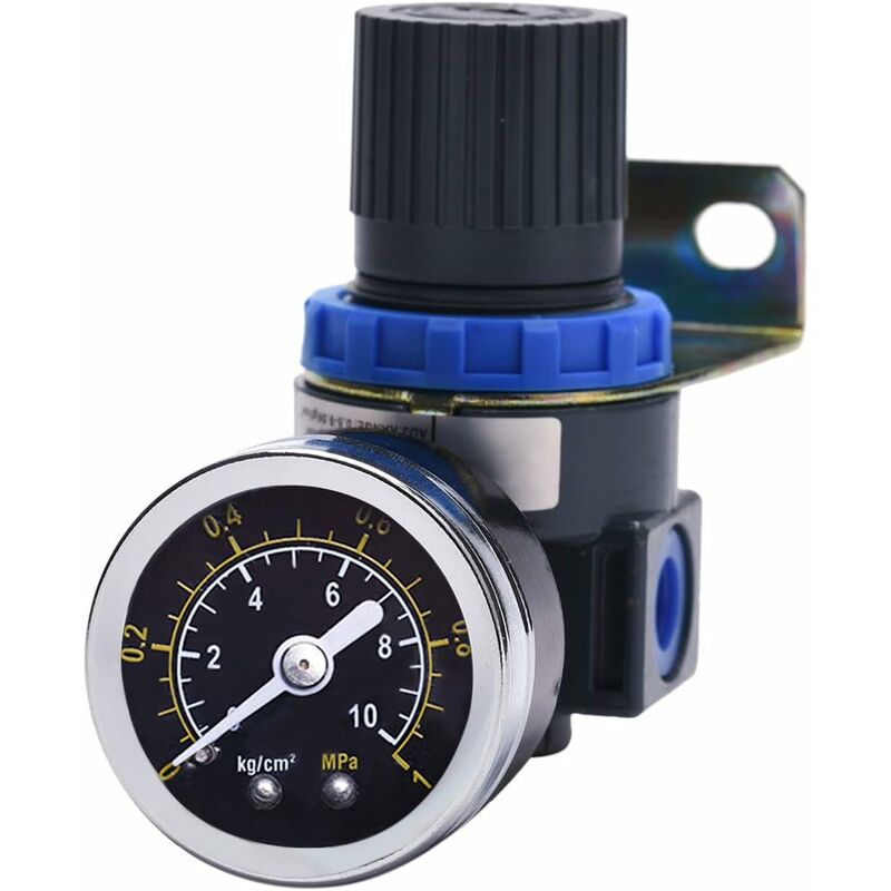 New Pressure Reducer For Compressed Air Compressor, Pressure Range (0-10 Bar), 1/4 Inch - Image 1