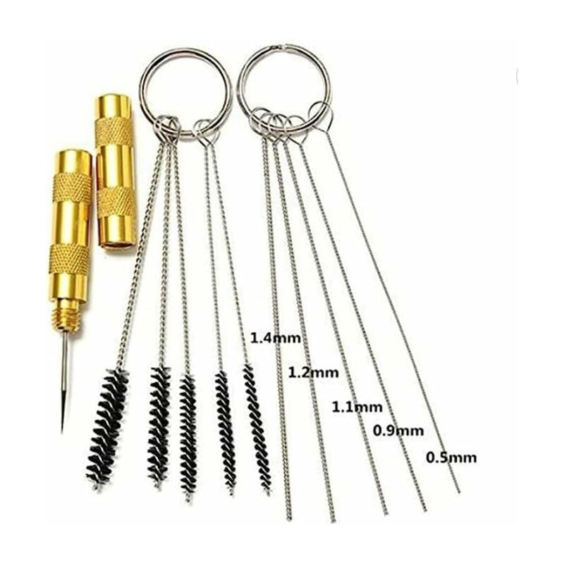 Cleaning Brush - 5 Different Brushes For Cleaning Airbrushes + 5 Different Needles For Cleaning And Cleaning Brushes. - Image 3