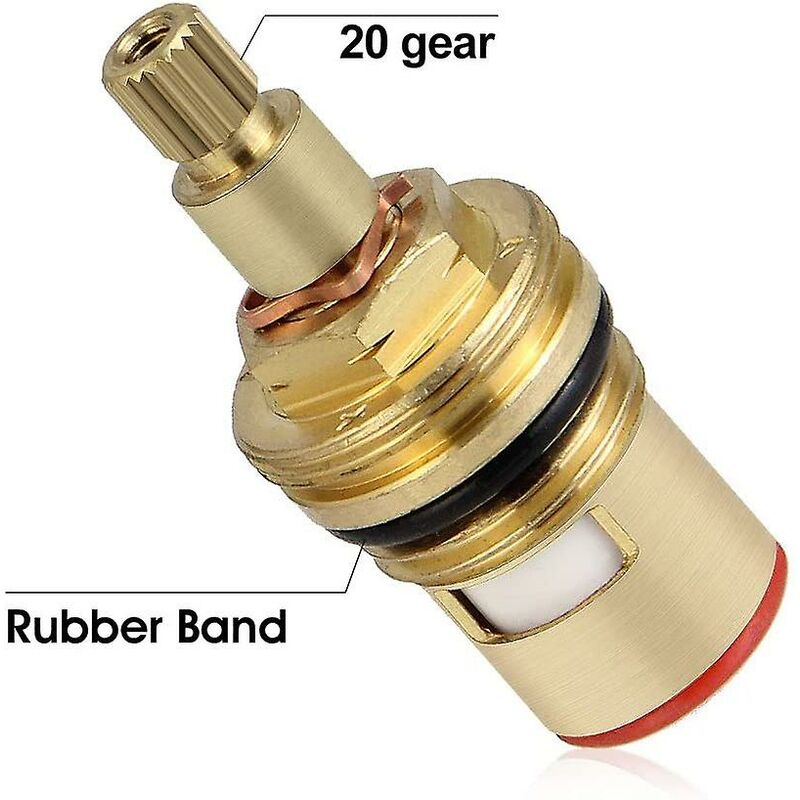 2 pcs Ceramic Disc Head, 1/2