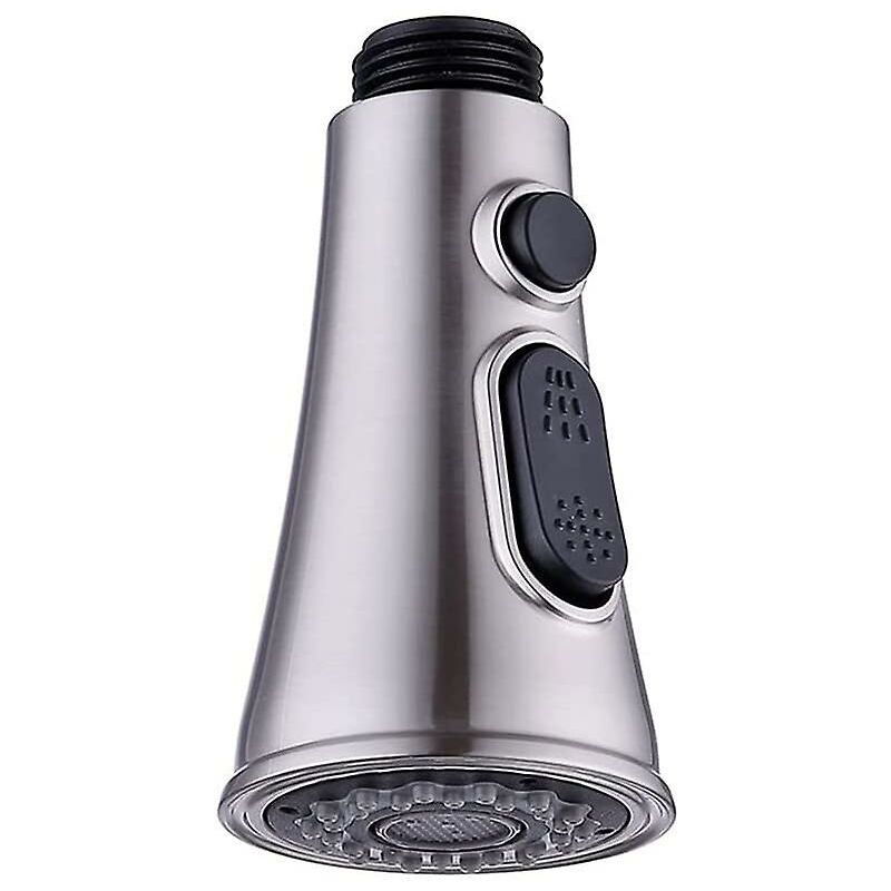Kitchen Faucets Shower Head Replacement Head For Mixer Tap, Shower Head Shower Head 2 Jets Chrome Kitchen Sink Faucet - Image 1