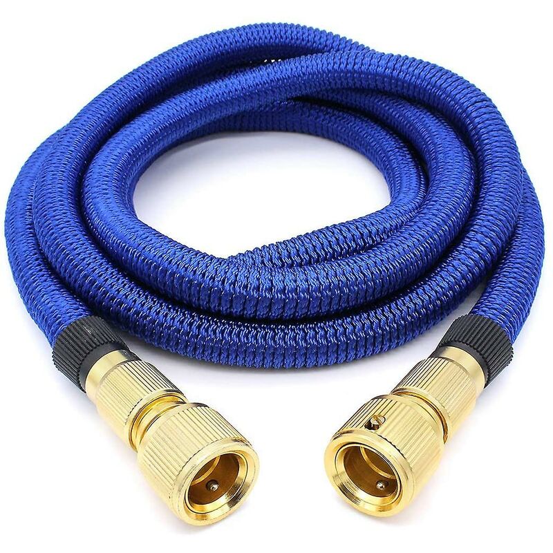 Garden Hose, Expandable Garden Water Hose Flexible Retractable Hose With Metal Fittings For Irrigation/Garden - Image 1