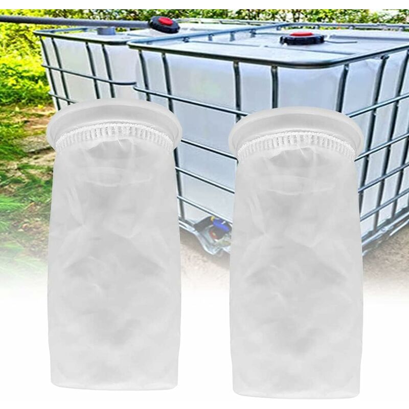 2 pcs Nylon Ibc Filter, Ibc Rainwater Tank Filter Washable Ibc Replacement Filter Nylon Lid Filter - Ibc Tank Lid - Image 1