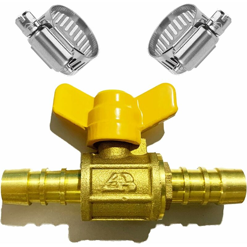 Two Way Barbed Ball Valve (For 10Mm-11Mm Id Pipe) - Image 1