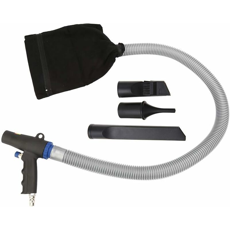 Air Blower Vacuum Gun Pneumatic Vacuum Kit - Dual Function Blower Vacuum Gun, Air Suction Blower Vacuum Gun, Including - Image 1