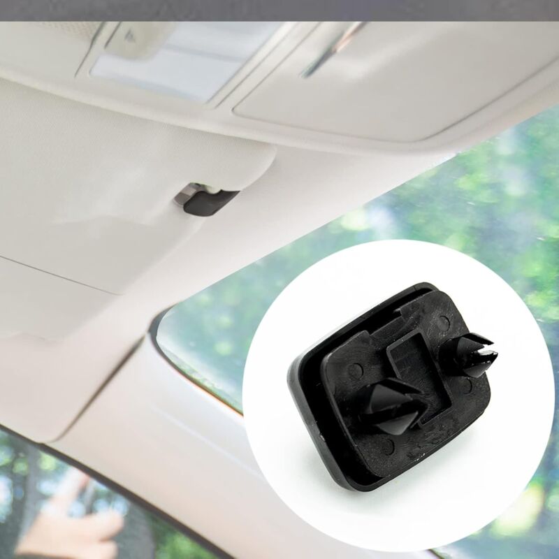 1 pcs Auto Sun Visor Clip Sun Visor Clip Auto Sun Visor Hook Holder Hook For Audi A1 A3 A4 A5 Q3 Q5 (8E0 857 562) A7 B6 - Image 2