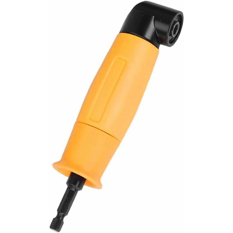 90 Degree Right Angle Drill Adapter Yellow Angle Driver 6.35Mm Hex Shank Driver And Screwdriver Drill Attachment With - Image 1