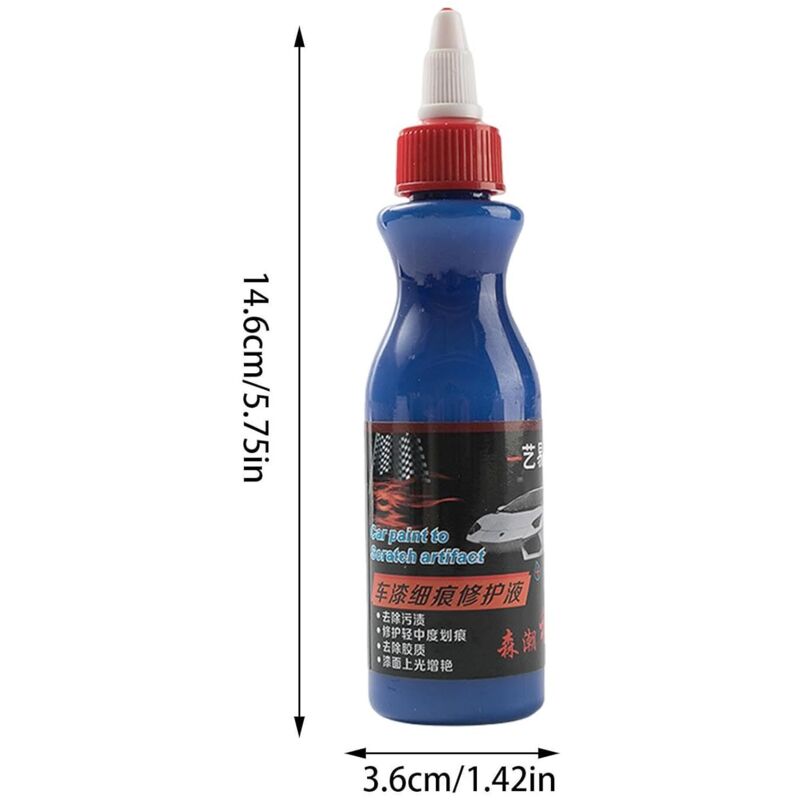 Car Paint Scratch Repair Scratch Remover 100Ml For Vehicles Multifunctional Car Polishing Compound Rubbing Compound - Image 3