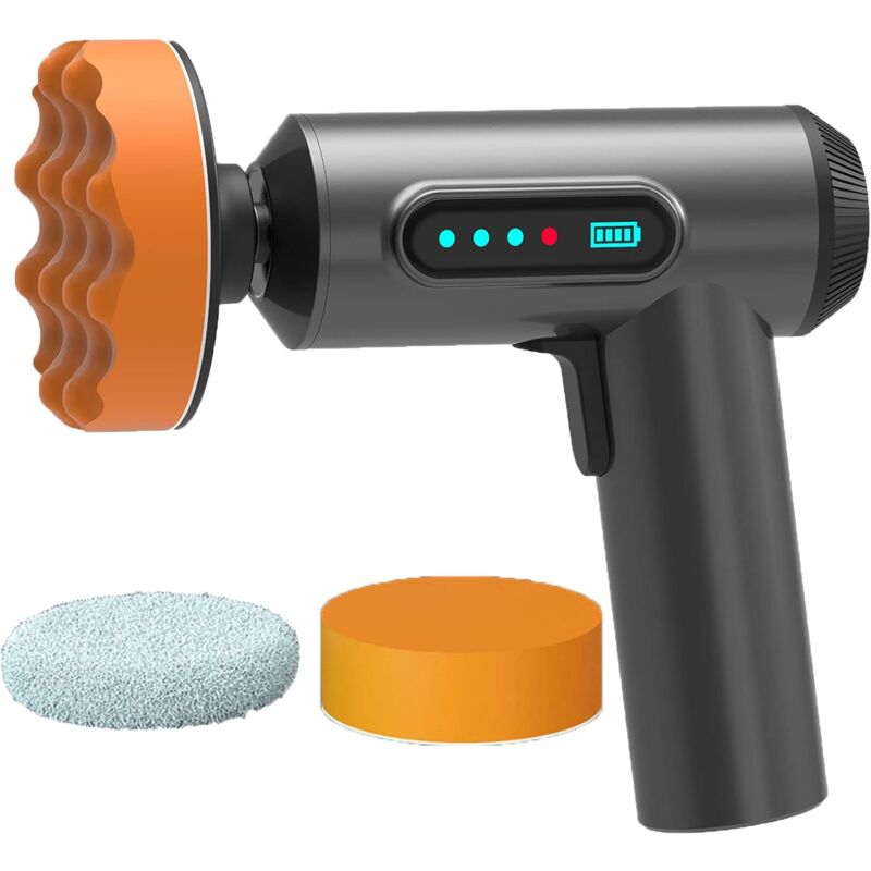 Portable Waxing Polisher With Polishing Pad, Polisher With 2000Mah Lithium Battery Brushless Polisher - Image 1