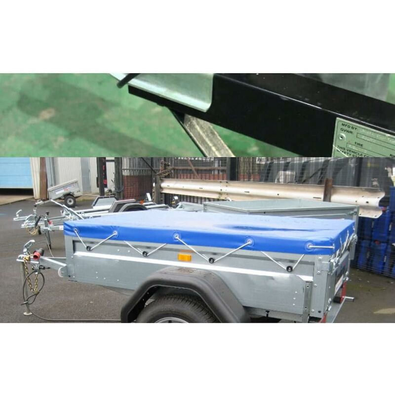 Trailer Plug Holder Trailer Connector Bracket Trailer Plug Adapter 7Pin/13Pin Trailer Plug Holder For Rv Utv Trailer, - Image 3