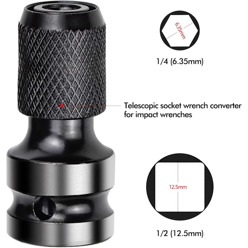 2 pcs Socket Adapters 1/2