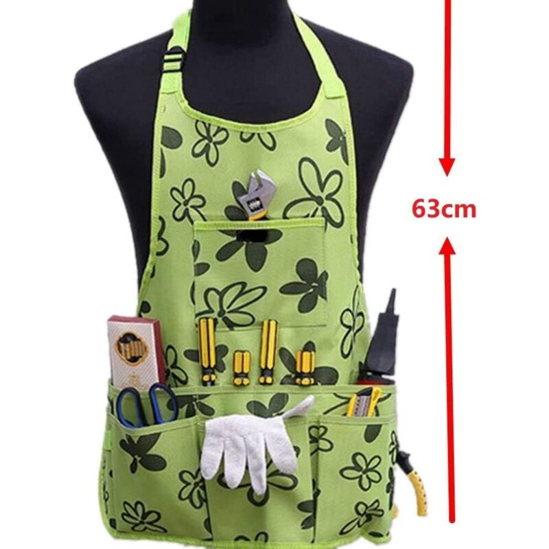 Garden Apron Oxford Cloth Thickening Garden Tools Belt Multifunction Waterproof Wear-Resistant For Women Men - Image 2