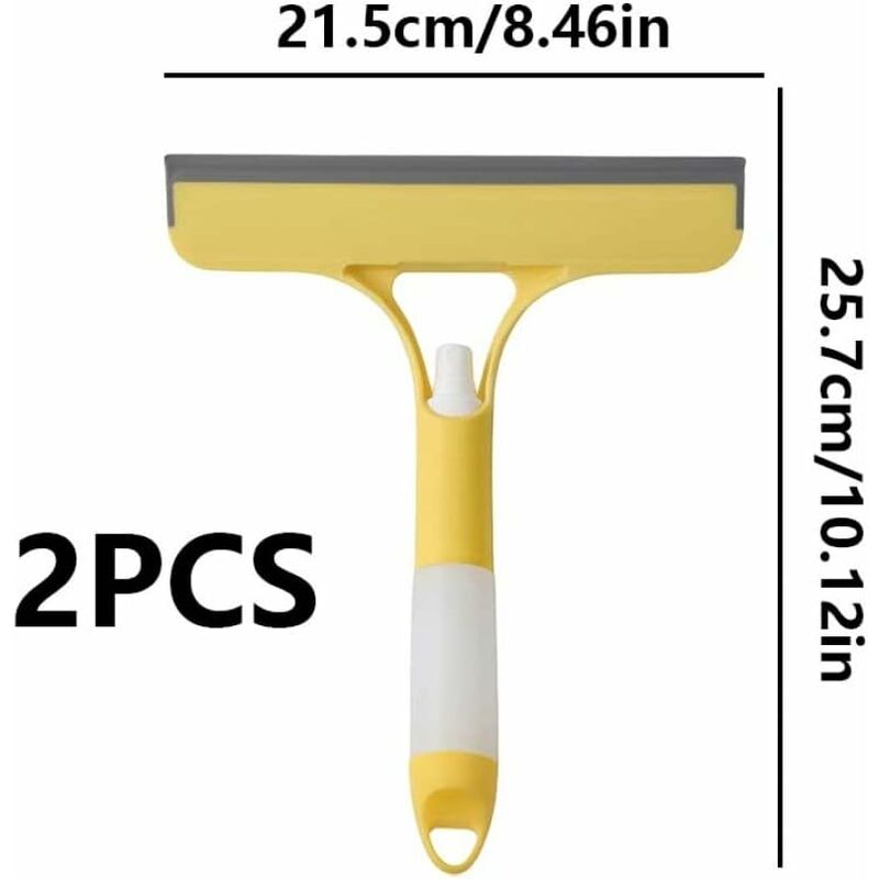 3 In 1 Shower Squeegees Car Window Cleaning Tool Car Window Cleaning Tool Shower Window Cleaning Tool Window Cleaning - Image 2