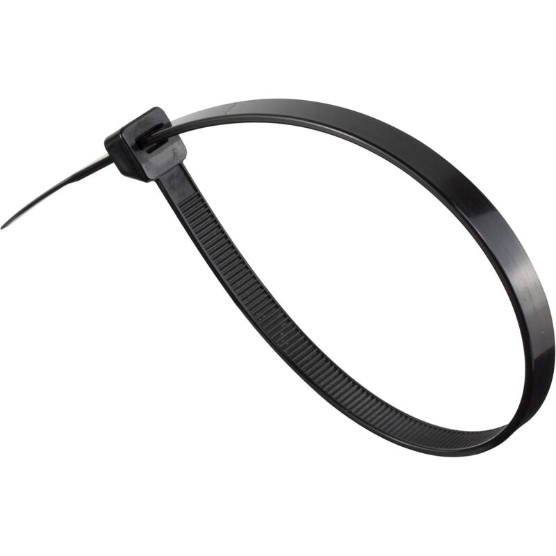 Nylon Cable Tie - 300Mm X 7.6Mm - Black - Heavy Duty Cable Tie - Heavy Duty Cable Ties - Pack Of 100 - Image 2
