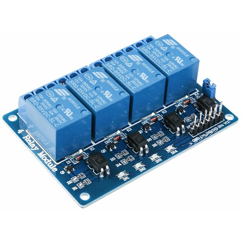 5V Dc Relay Module ４ Channels With Optocoupler ４-Channel Relay Module For Mega 2560 1280 Dsp Arm Pic Avr Stm32 - Image 4