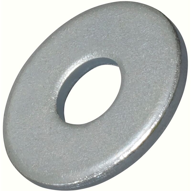 C62085 - Pack Of 20 Large Flat Washers - M8X24Mm H 2Mm - Zinc Plated Steel Din9021 - Image 1