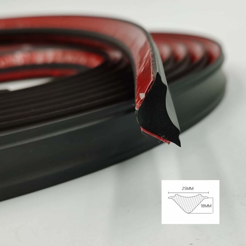 5 Meters Flexible Moulding Trim, Caulk Strips, Self-Adhesive, For Bathtub Corners, Toilets, Countertops, Baseboard, - Image 2