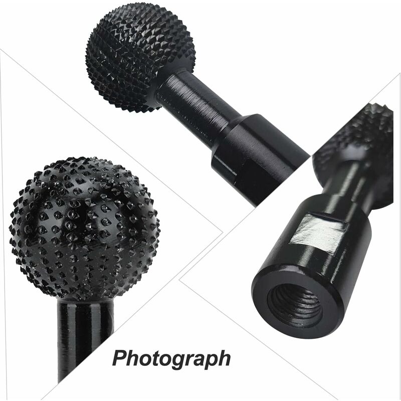 Ball Nose Wood Carving Bit - Carving Tool On Metal Wood ROuter Bit - Carbide Burr - 14Mm Wood Carving Polishing Bit For - Image 3