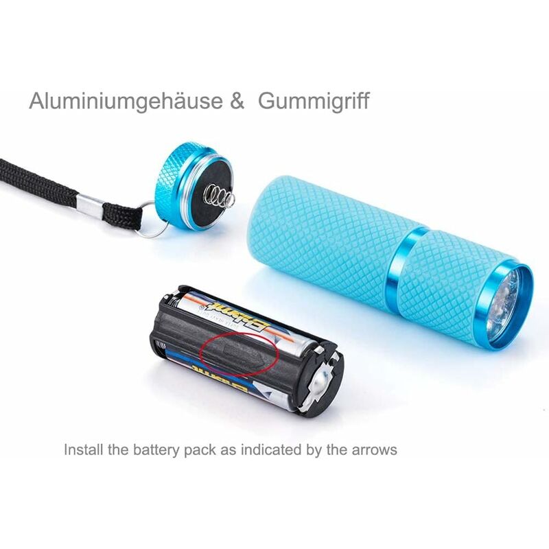 4 pcs Mini Flashlight, LED Torch, Kids Flashlight With Fluorescent Handle For Camping Reading Walking Hiking Working - Image 3