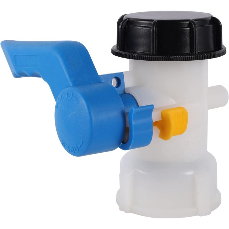 Ibc Adapter 50Mm To 62Mm 1000L Tank Valve Plastic, 1000 Liter Tank Connector For Rainwater Tank, Container - Image 1