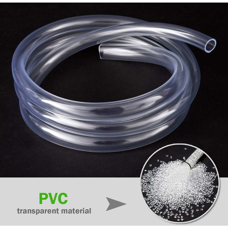 Transparent Pressure Hose 3 Meters, 10 × 12Mm Flexible Pvc Tubing Tube - Image 3