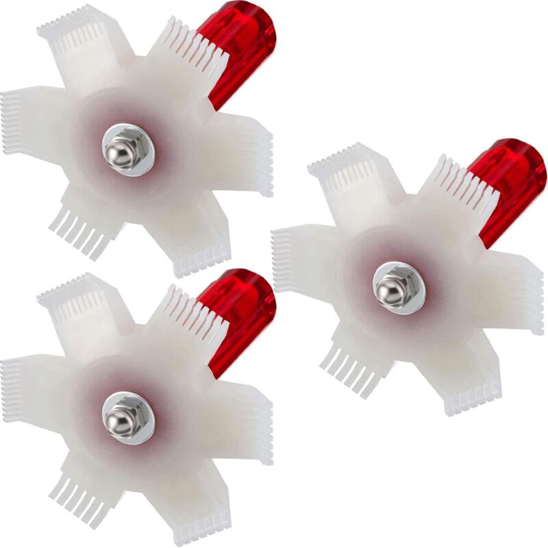 Condenser Fin Rectifier Ac Fin Comb Air Conditioner Radiator For Cleaning Radiator Evaporator (3 Sets) - Image 1
