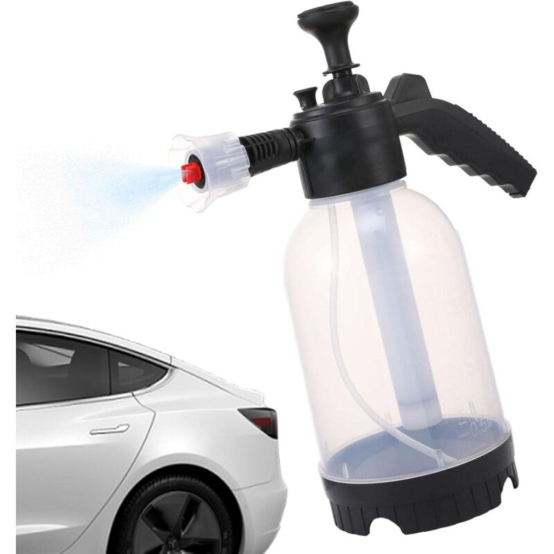 Pressure Sprayer, 2L Portable Lawn Foamer - Rich Foam Spray Tool For Home, Lawn, Garden, Car Detailing - Image 1