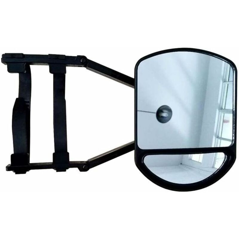 Rearview Mirror, Car Towing Mirror Extended Rearview Mirror Wide Angle Auxiliary Mirror For Car Truck Trailer Rv - Image 1
