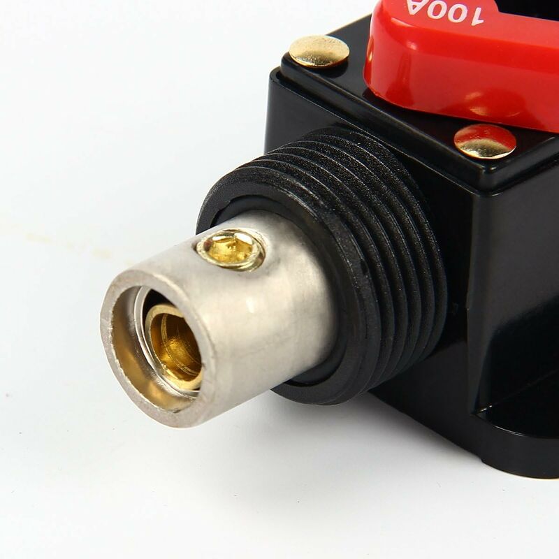 Car Circuit Breaker 12V - 24V Dc Car Protection With Manual Reset Switch Fuse 100A - Image 4