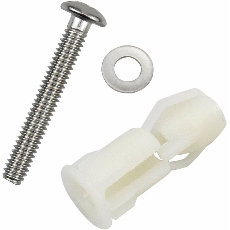2 pcs Toilet Lid Expansion Screw Toilet Seat Fixing Screw Toilet Seat Fixing Set Toilet Lid Replacement Parts - Image 4