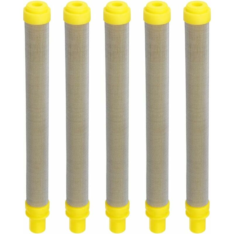5 pcs 100 Mesh Filters For Wagner Airless Paint Spray Guns Stainless Steel Filter Elements For Wagner Airless Paint - Image 1