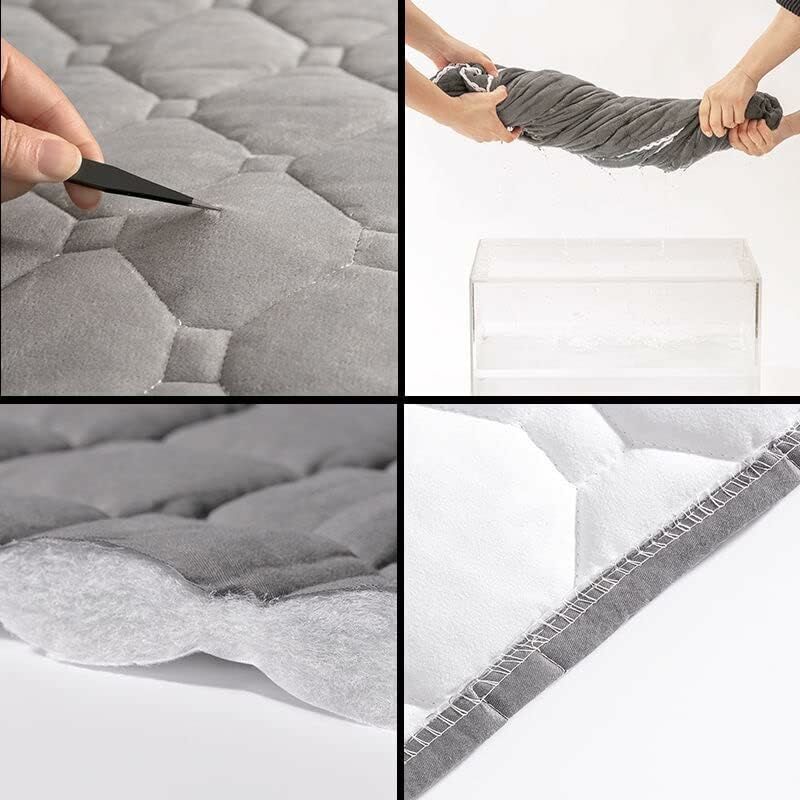 Headboard Cover 160Cm, Headboard Cover Protector With Stretch Side, Washable Dustproof Headboard Cover Thickened - Image 2
