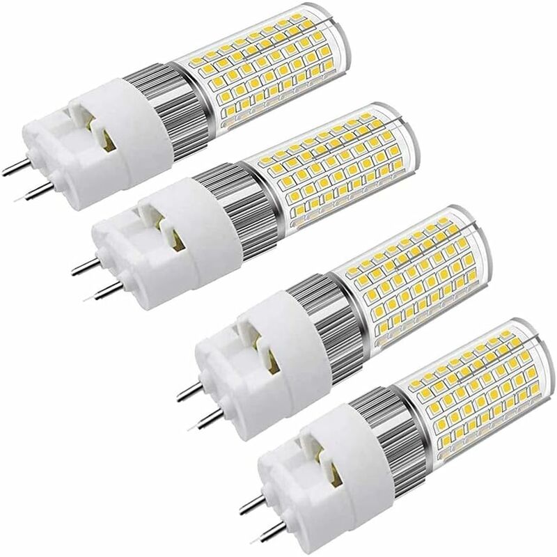 G12 LED Bulb 16W Natural White, Bi-Pin Corn Bulb, 4000K 1600 Lumen Ceiling Light Floodlight For Home Street Garage - Image 1